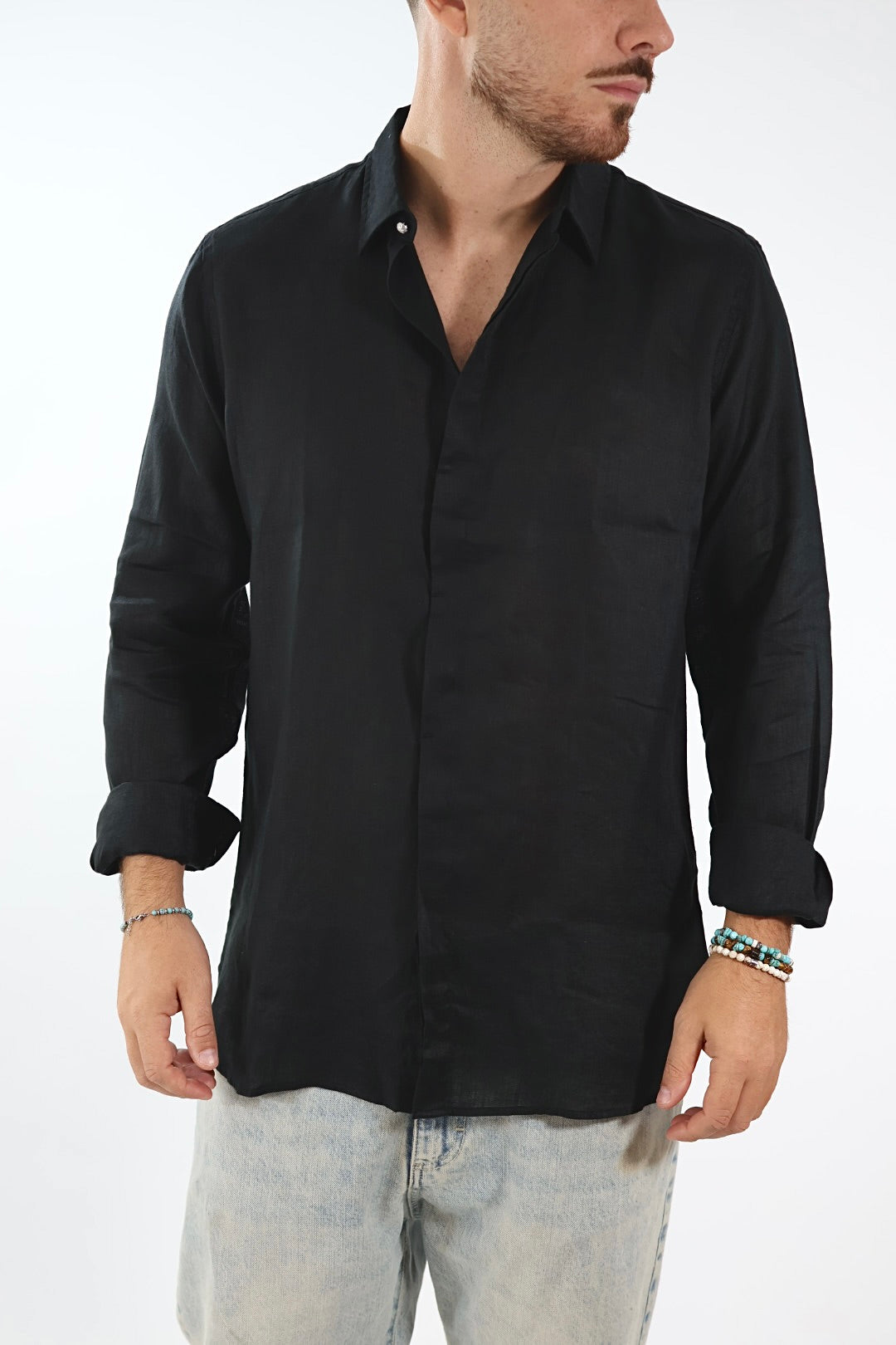Camicia lino 251 BERNA