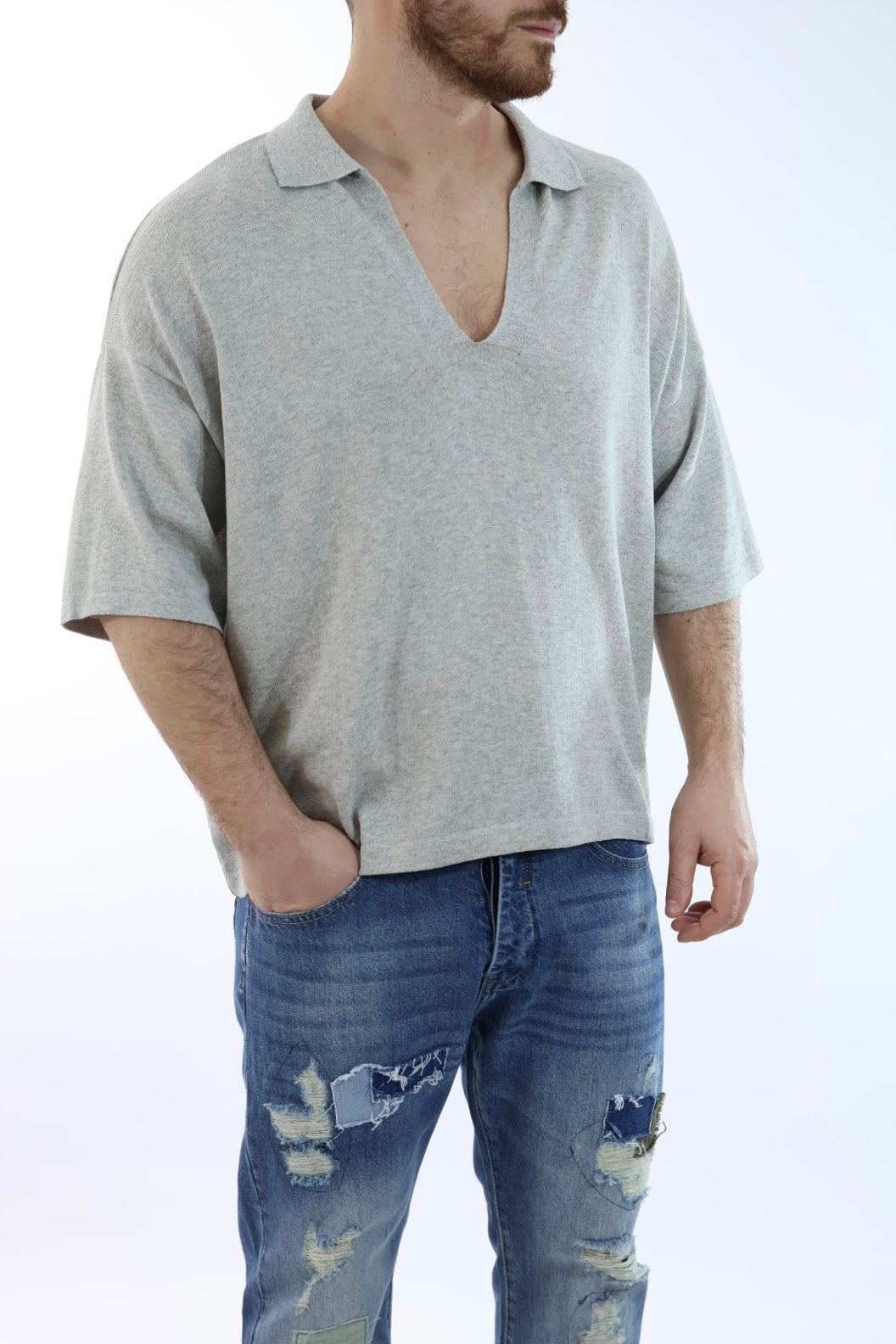 T-shirt in maglia m/m polo derby M42 OVER-D