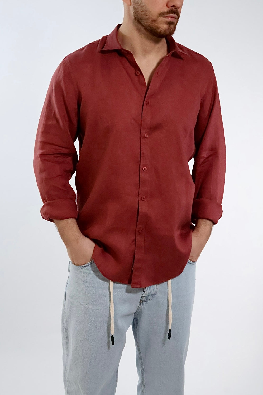 Camicia Lino 619S GIANNI LUPO