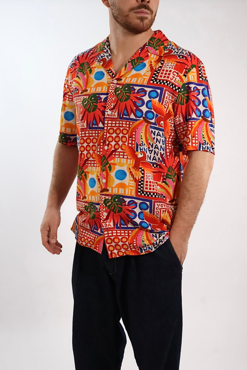 Camicia m/m viscosa bowling X08  EFFEK F**K