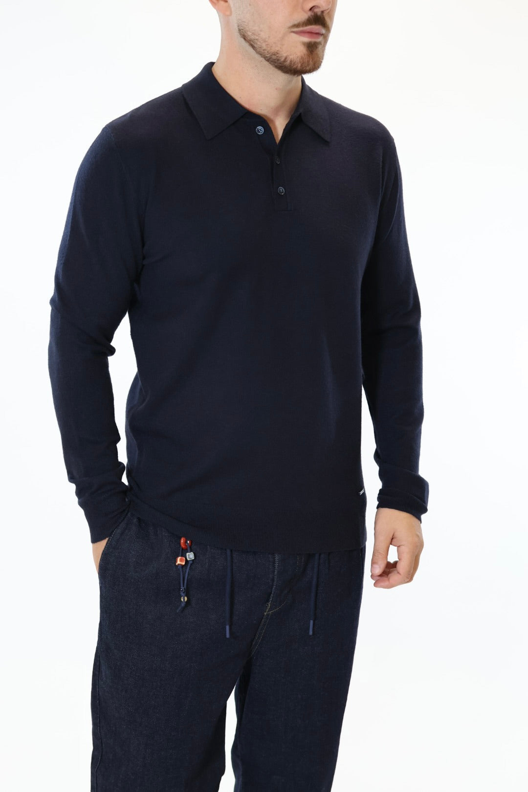 Polo 508S misto viscosa slim fit GIANNI LUPO