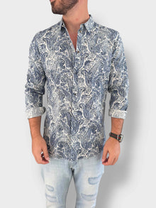 Camicia cotone cachemire BERNA