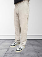 Pantalone maputo lino/cotone chino wide fit PONT