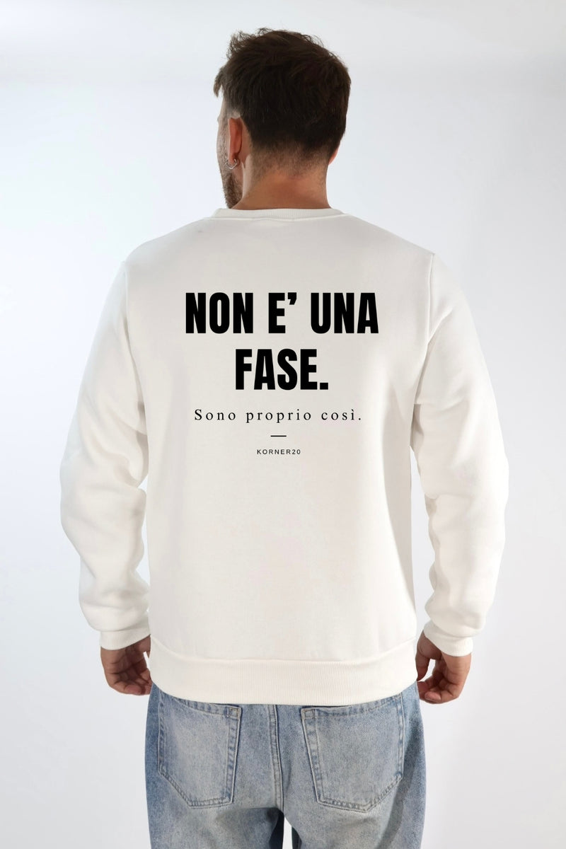 Felpa Non è una fase girocollo KORNER20