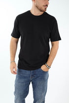 T-shirt basica viscosa nero 505L GIANNI LUPO