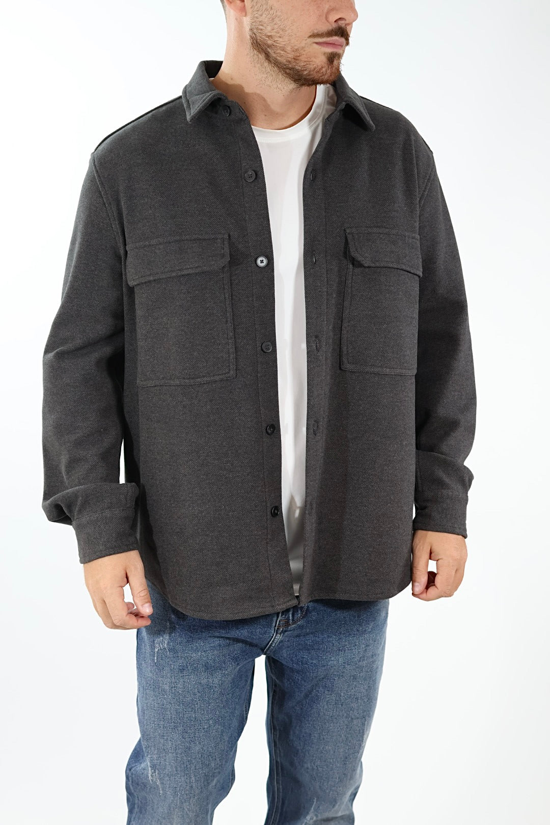 Overshirt  607PA GIANNI LUPO