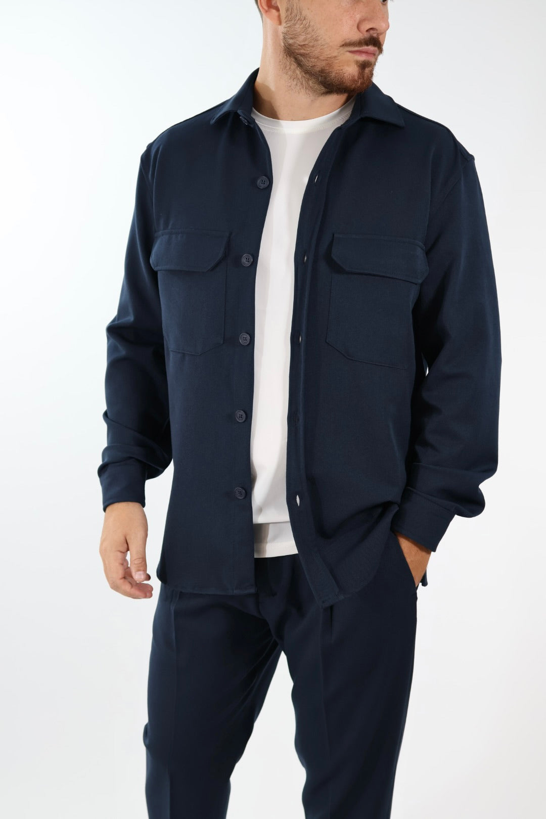 Overshirt slim fit J27 OVERD