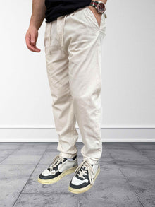 Pantalone lino/cotone camp nou BERNA