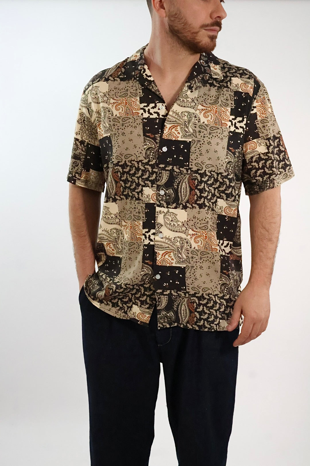 Camicia m/m viscosa bowling X01 EFFEK F**K