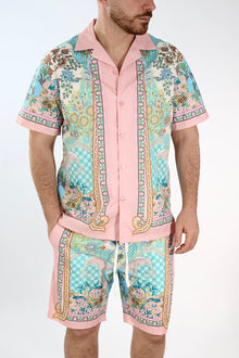 Camicia m/m fantasia  024TB GIANNI LUPO