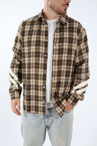 Camicia check flanella logo 840 DISCLAIMER