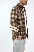 Camicia check flanella logo 840 DISCLAIMER