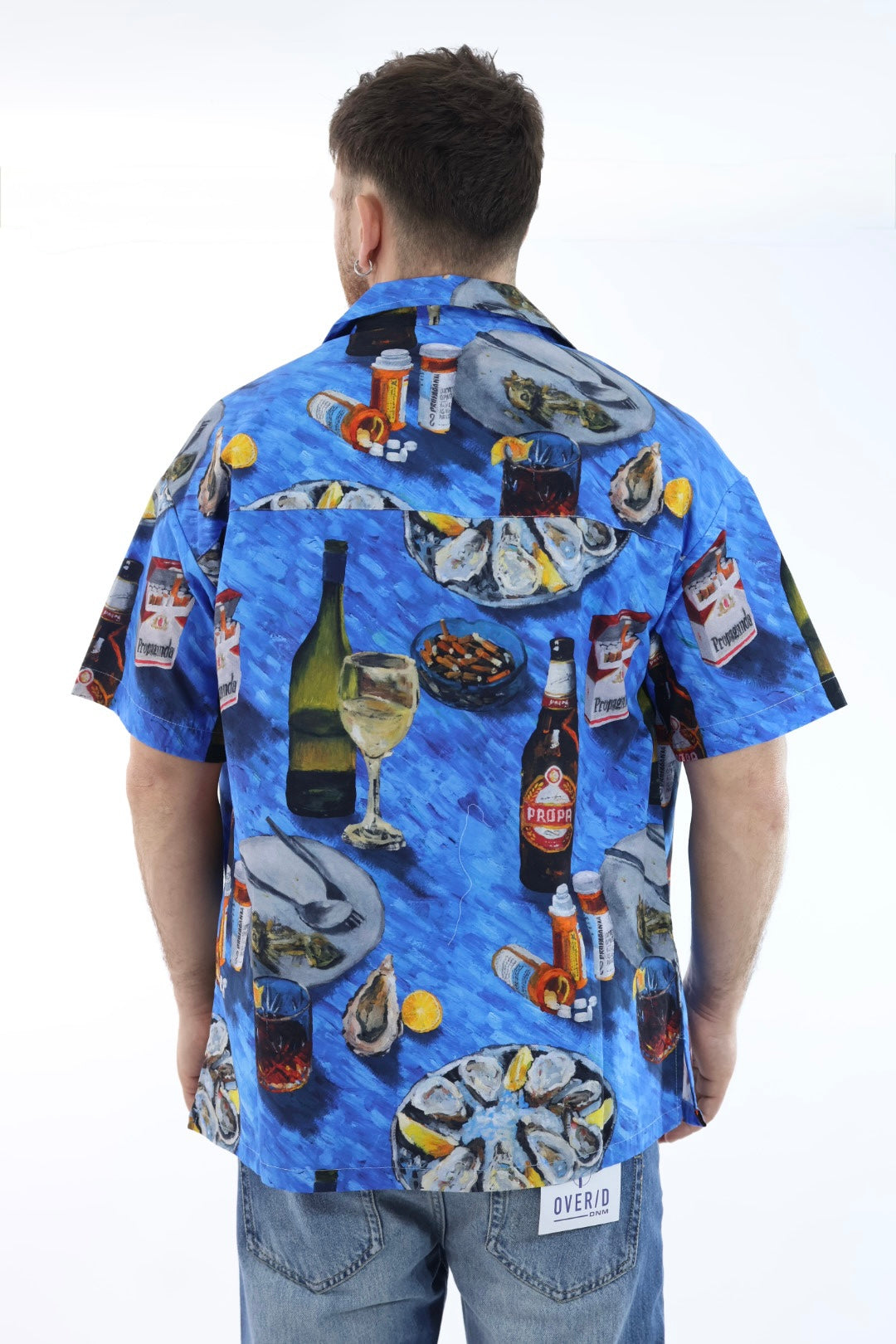 Camicia cotone m/m oyster 821 PROPAGANDA