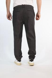 Pantalone P02 slim fit grigio OVERD