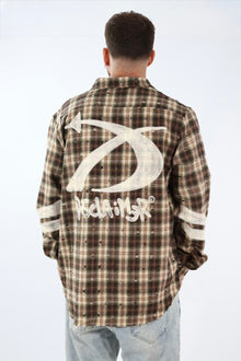 Camicia check flanella logo 840 DISCLAIMER