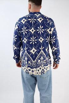 Camicia serafino viscosa C40 OVER-D