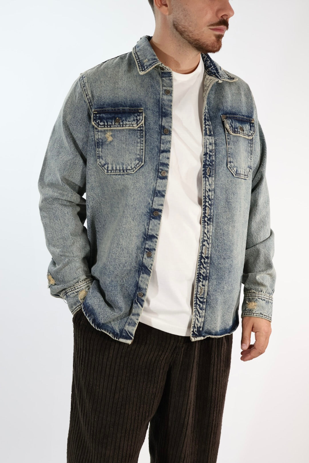 Overshirt  RAMD39 komi denim PONT
