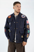 Giacca denim patch 385 BERNA