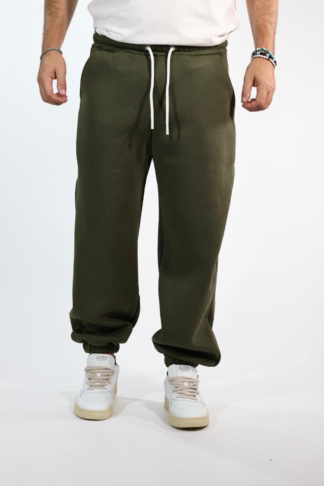 Pantalone 074-418 muschio jogger verde  BERNA