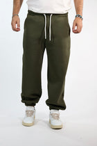 Pantalone 074-418 muschio jogger verde  BERNA