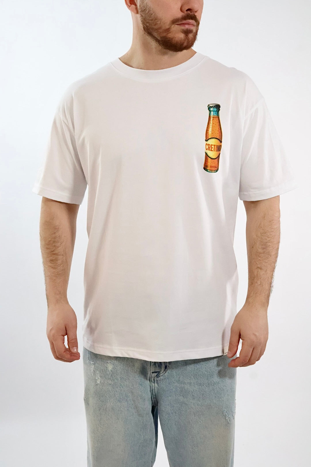 T-shirt stampa bitter  002  BL11