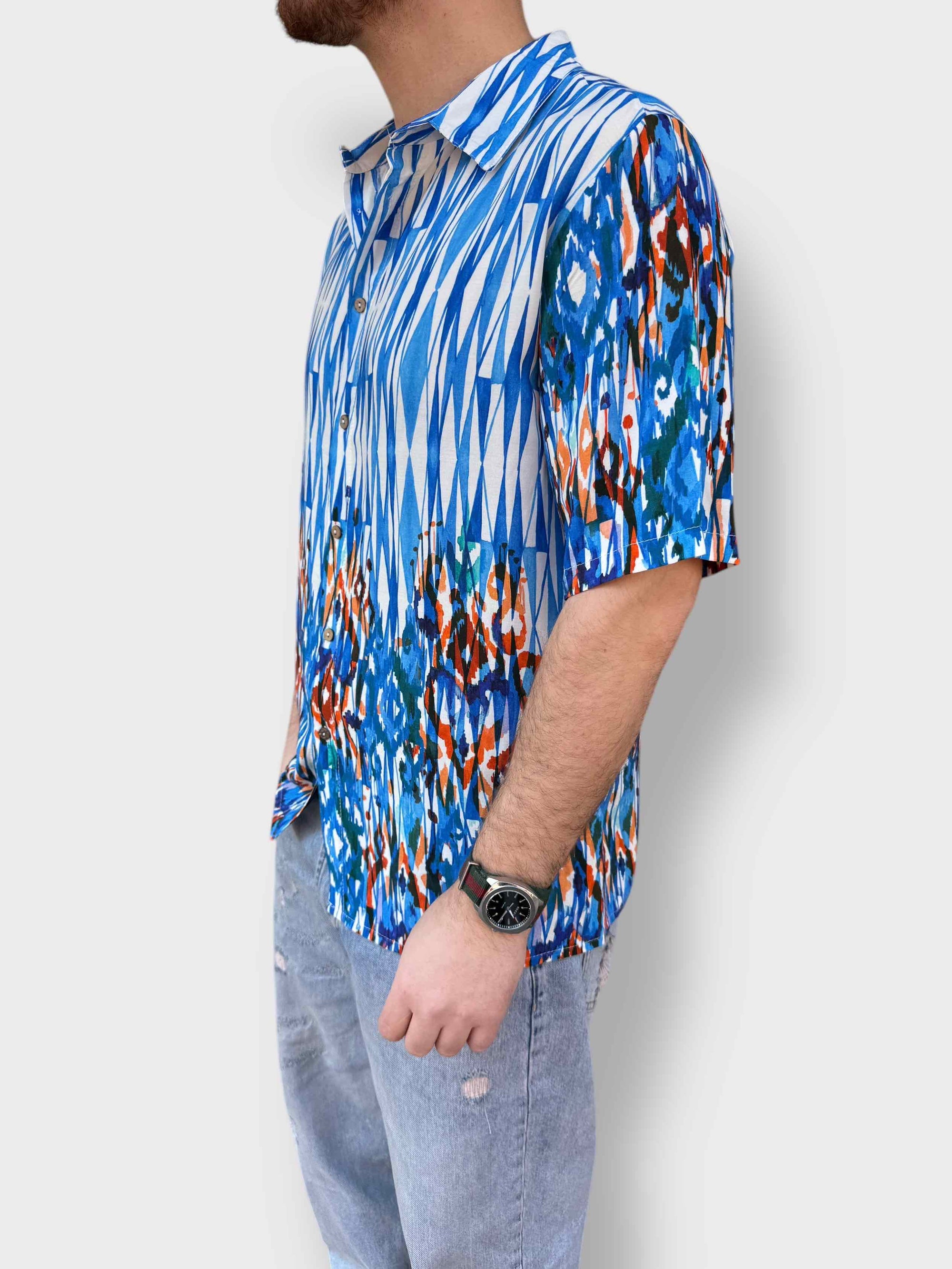 Camicia viscosa m/m  BL11