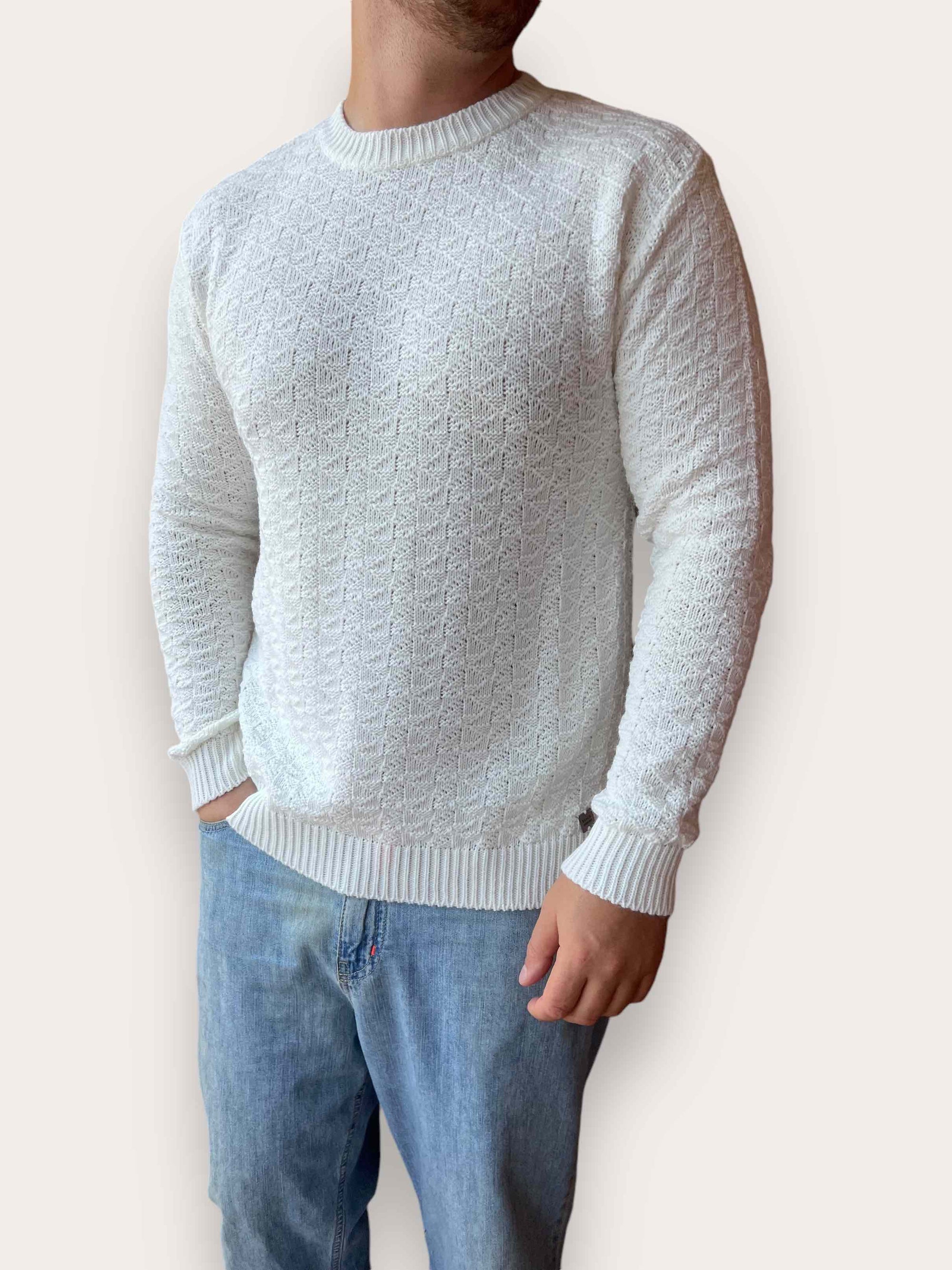 Maglione triangoli BL11