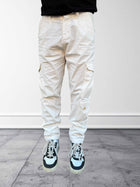 Pantalone cargo goffrato BL11