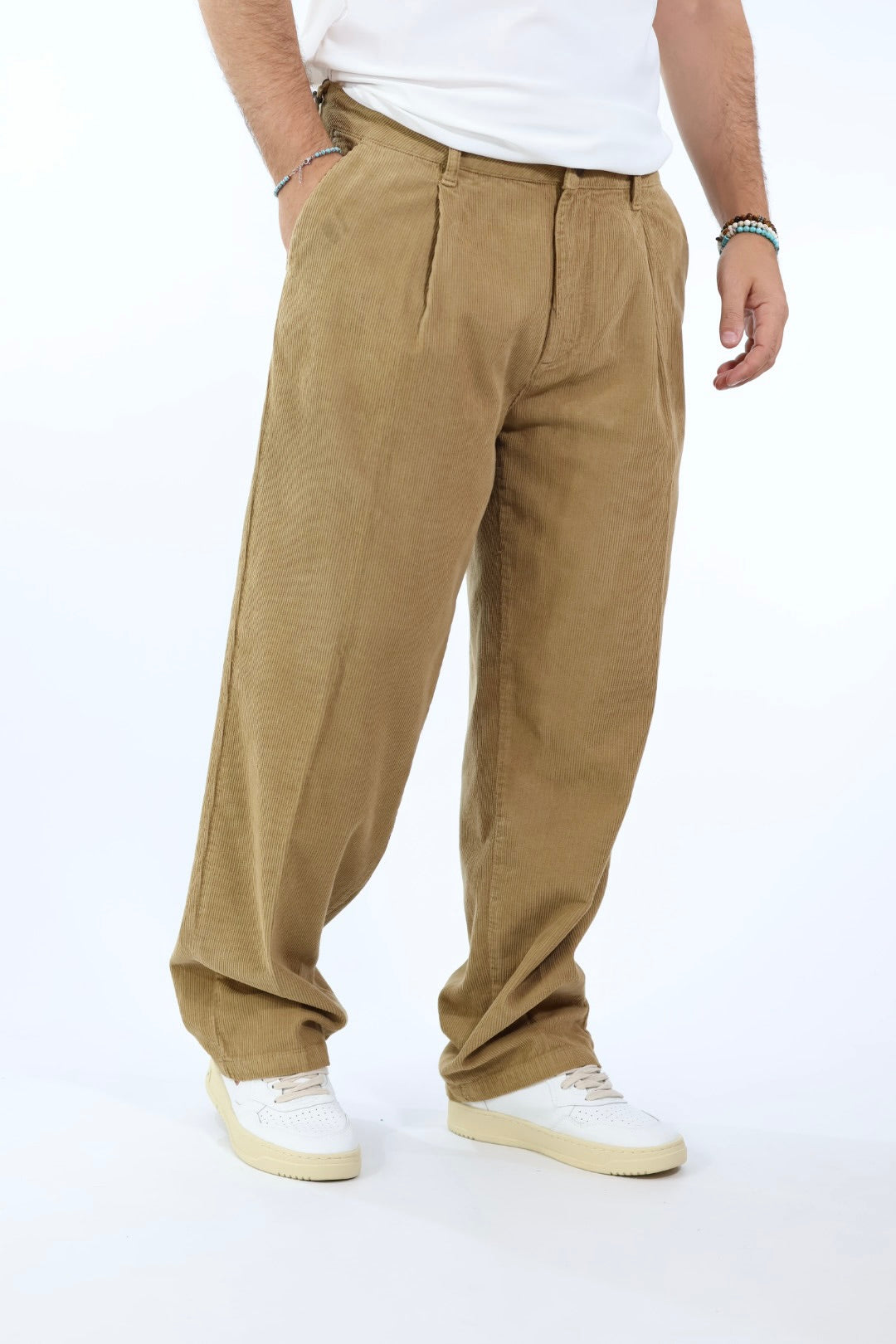 Pantalone RV2SEN velluto Delamere chino loose PONT