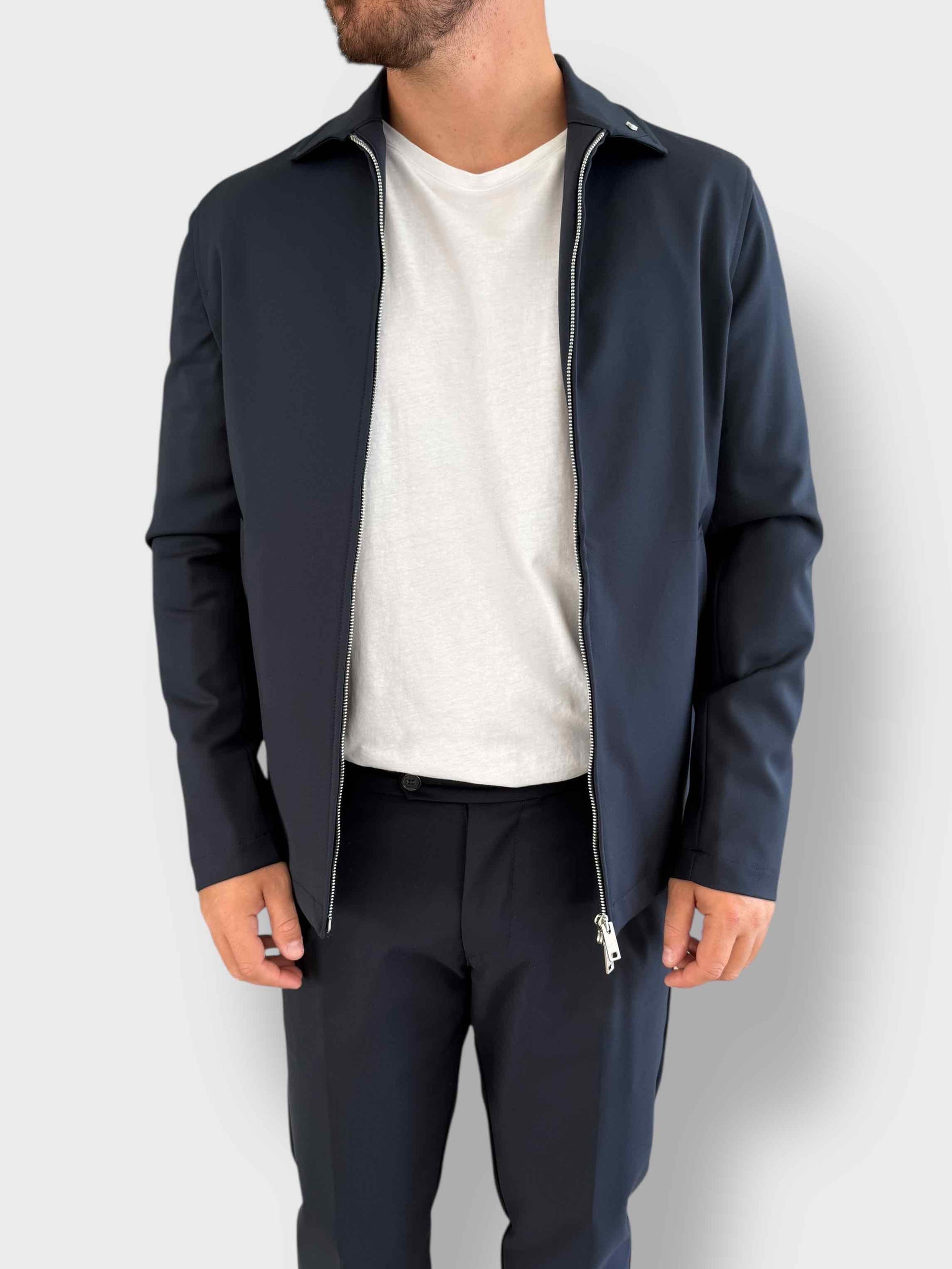 Giacca trapuntata zip 051 BERNA