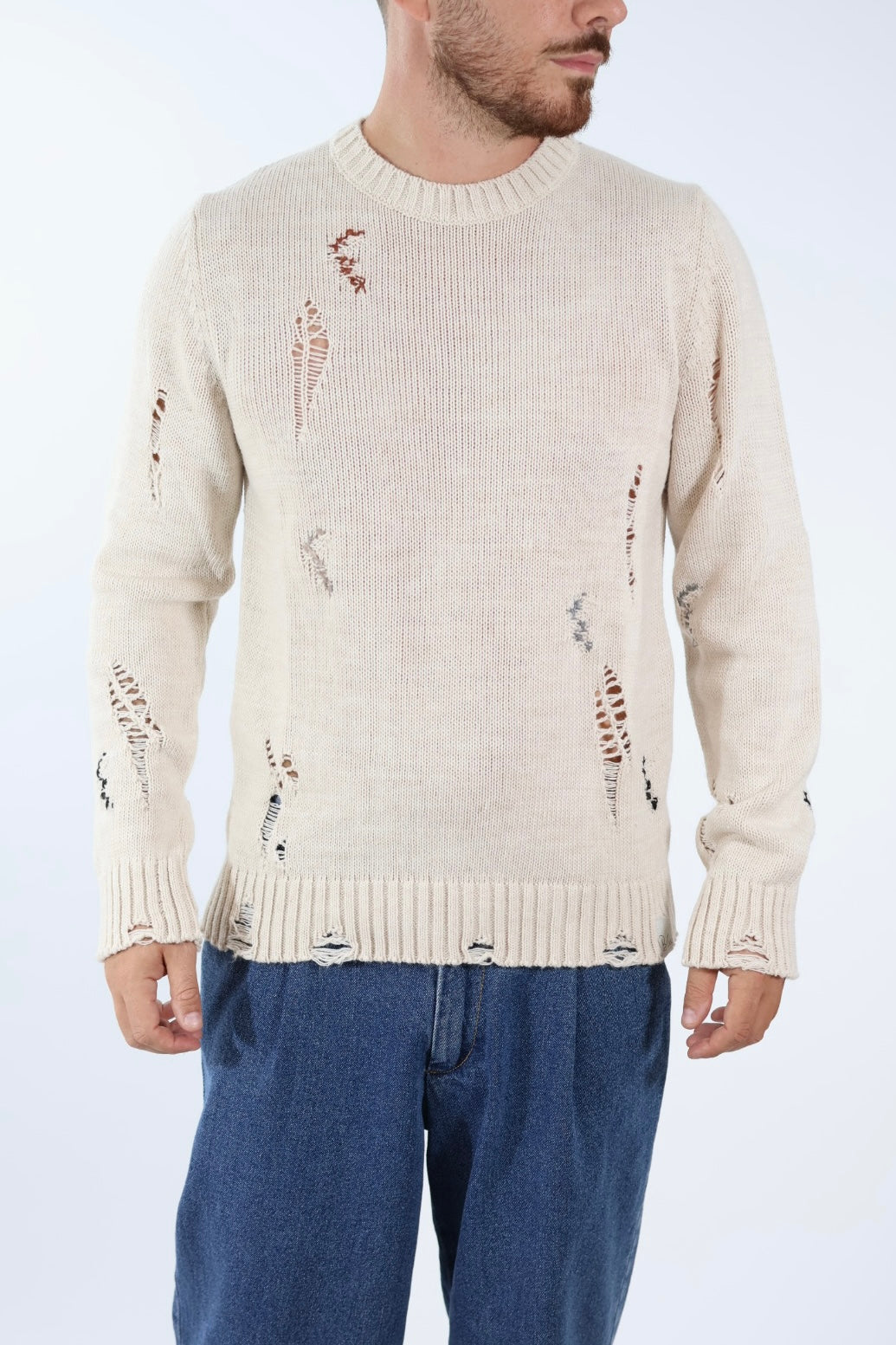 Maglione puntacci rotture  BW977128 BL11