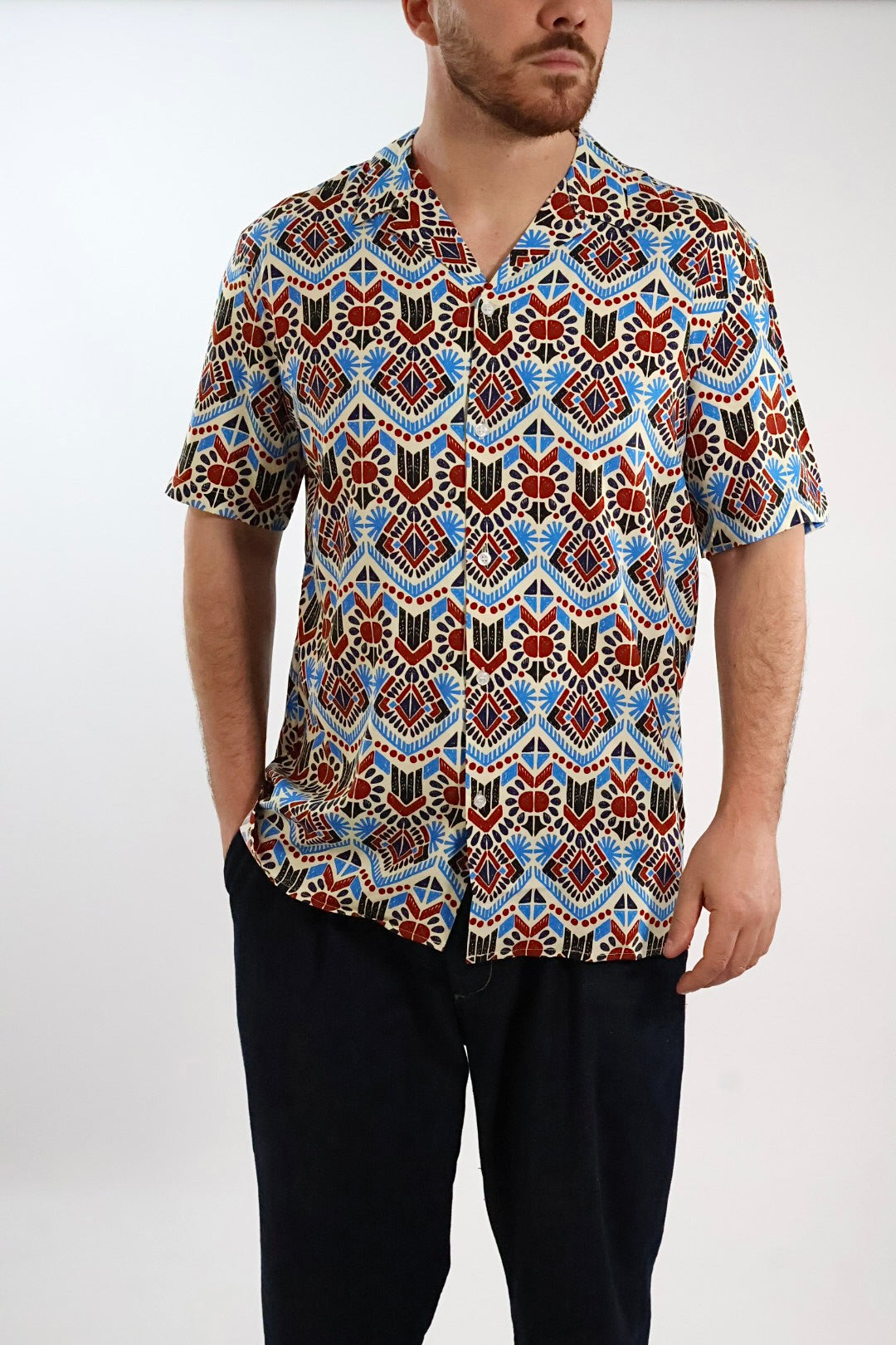 Camicia m/m viscosa bowling X01 EFFEK F**K