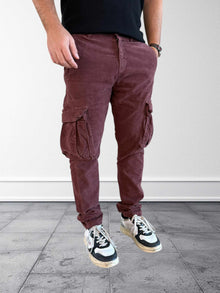 Pantalone cargo velluto 031 BERNA