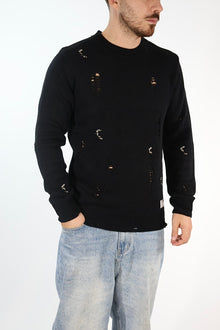 Maglione 5615 lana strappi GIANNI LUPO