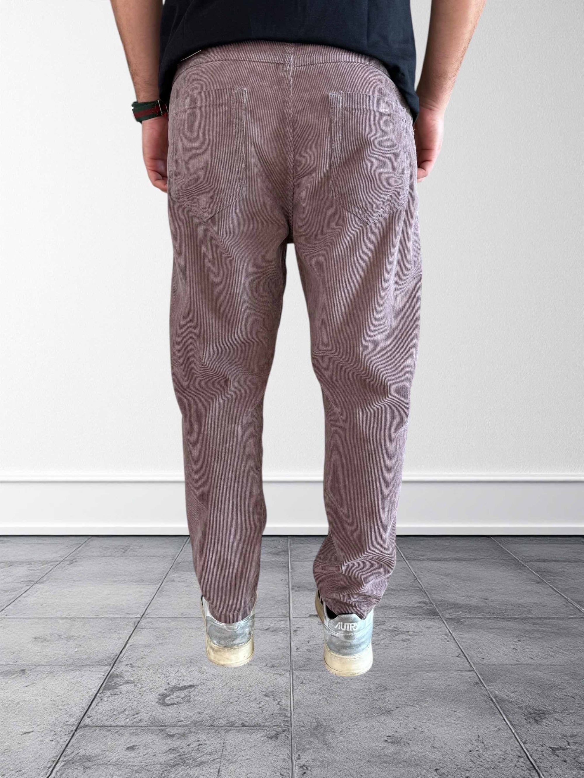 Pantalone maracana velluto 073 BERNA
