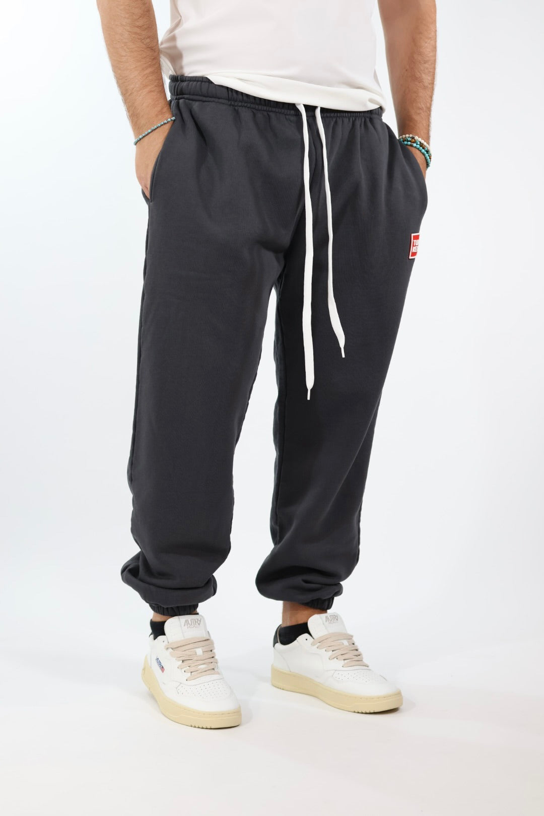 Pantalone tuta bill basic piombo TURKEY