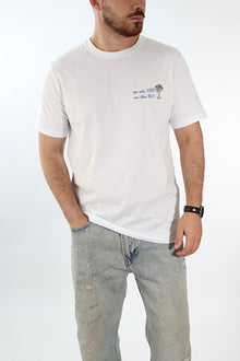 T shirt scritta ricamo 6032 J.W