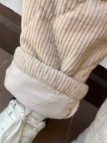 Pantalone velluto trapuntato BERNA
