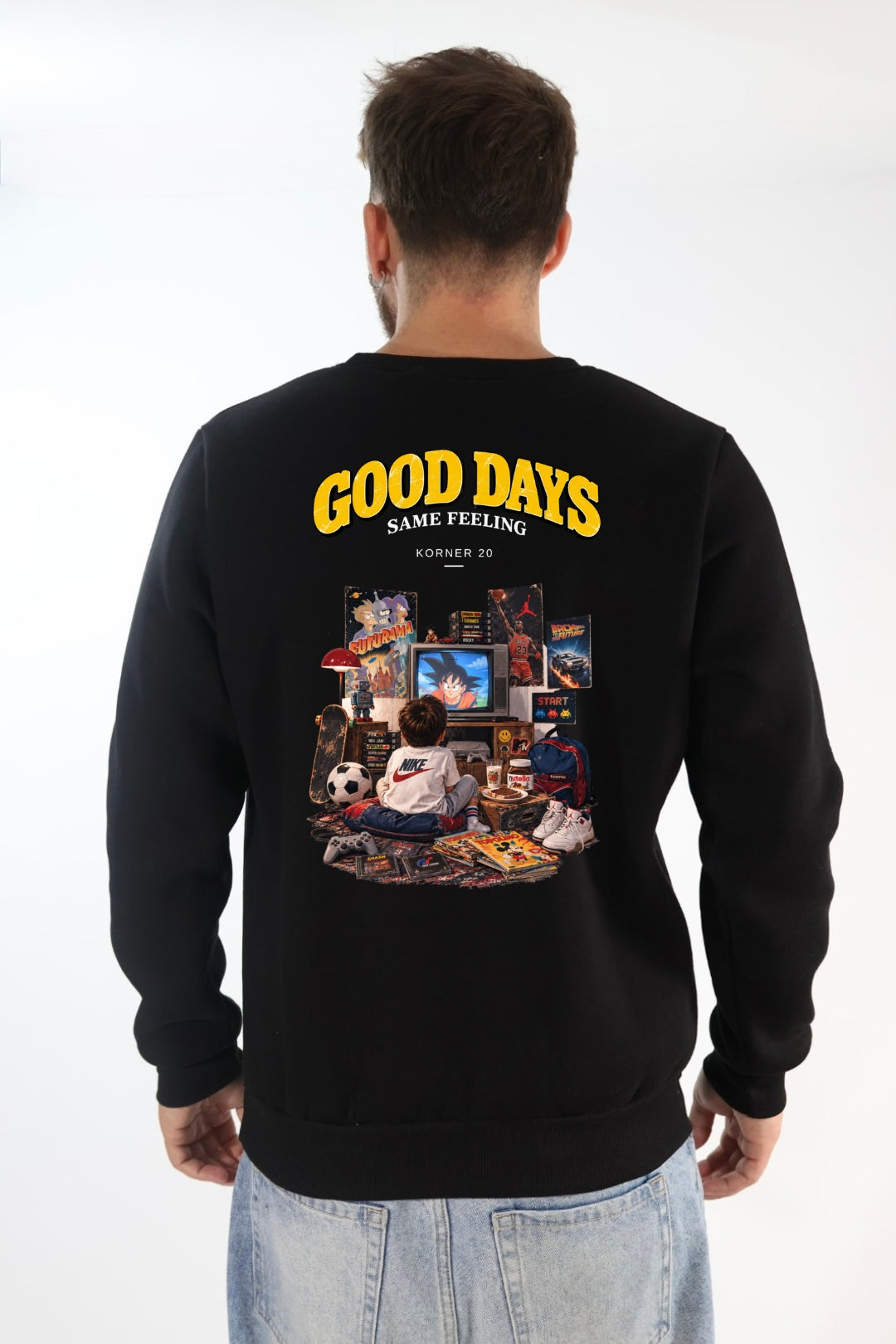 Felpa Good Days girocollo KORNER20