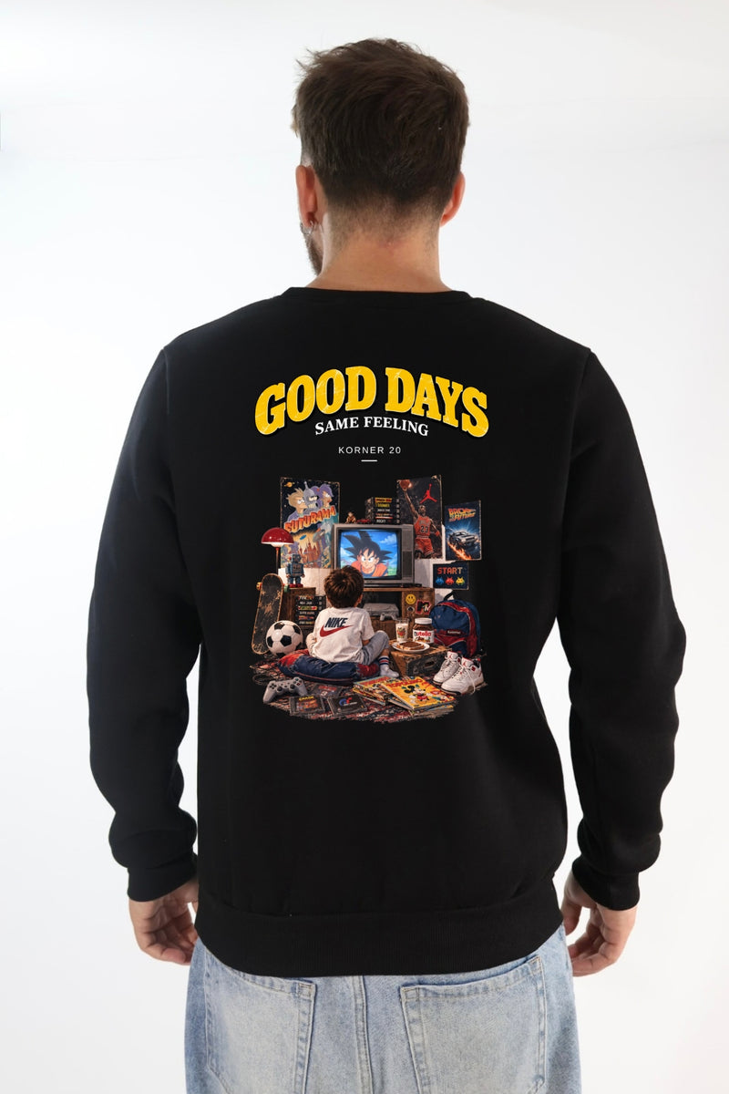 Felpa Good Days girocollo KORNER20
