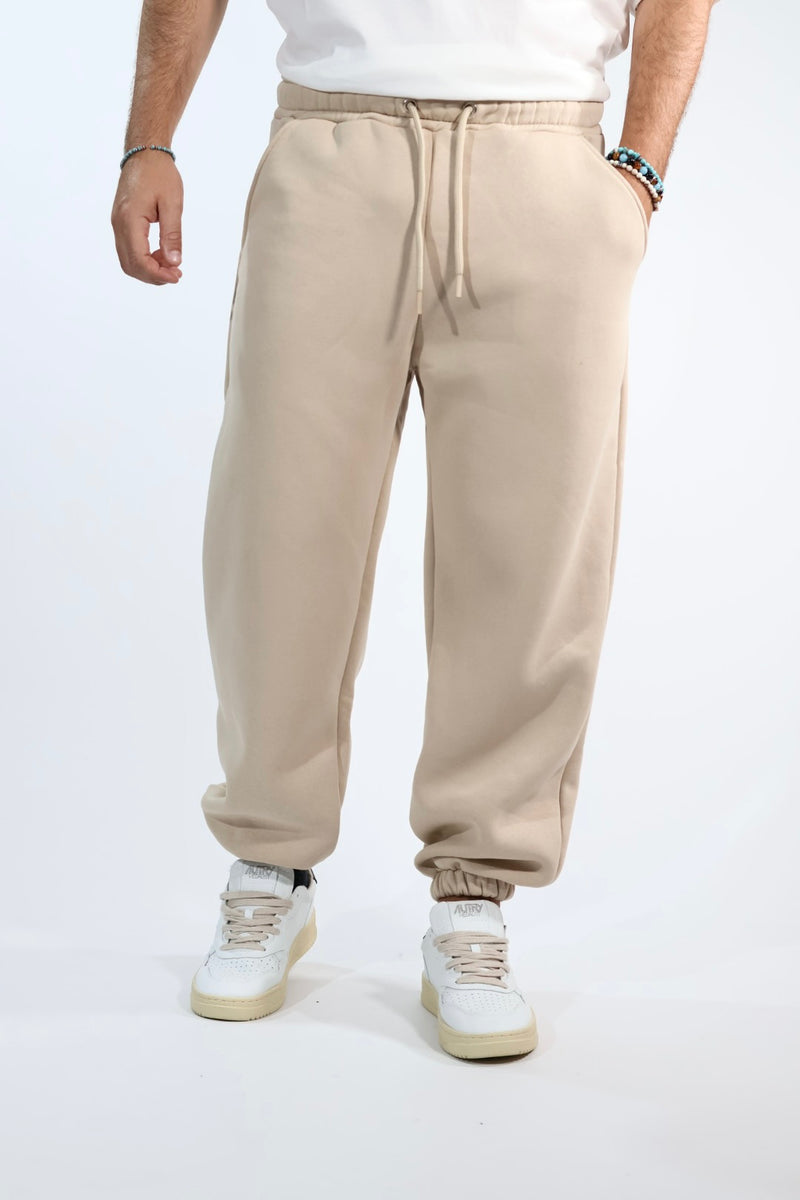 Pantalone 074-1 jogger avorio  BERNA