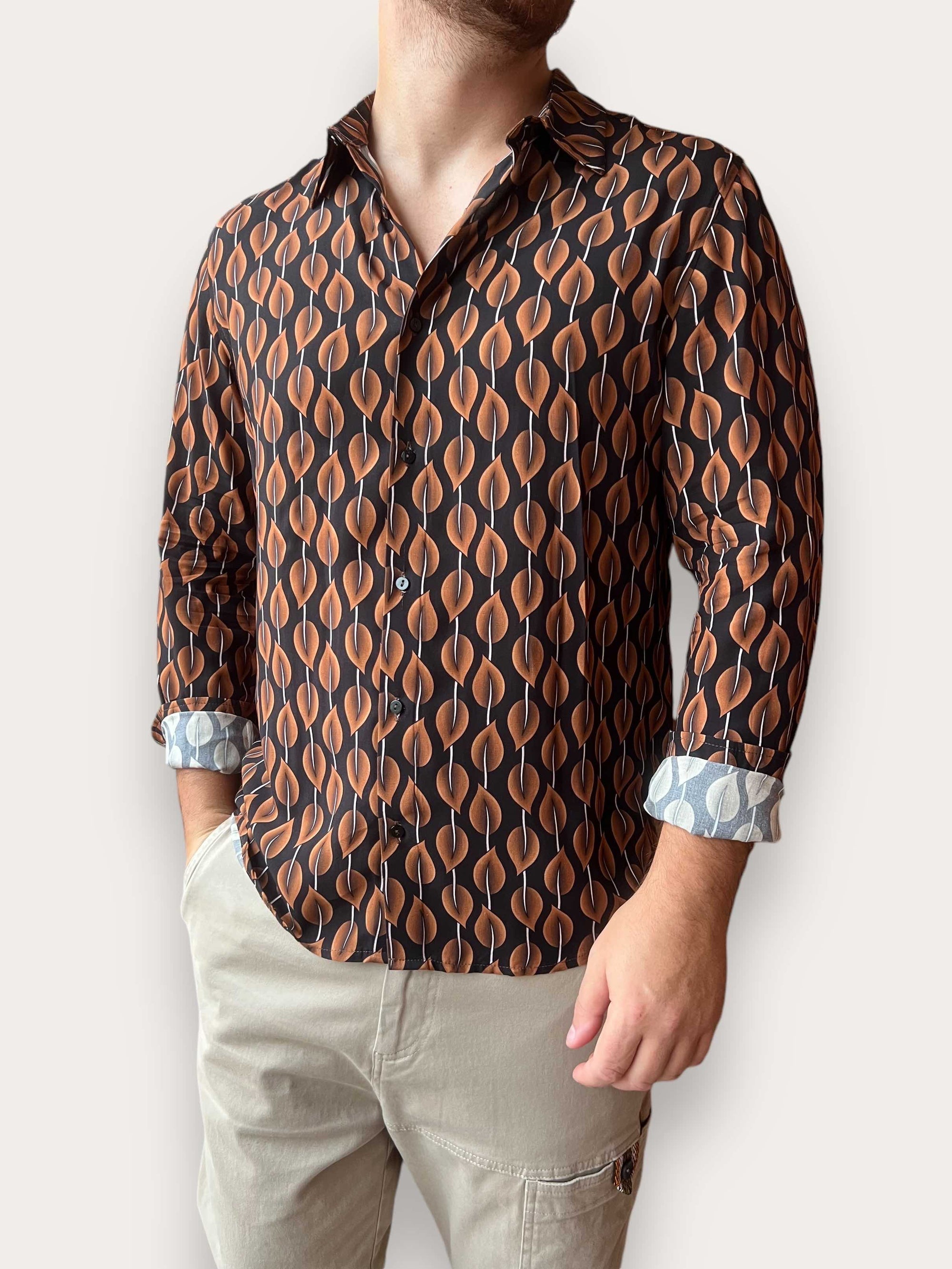 Camicia viscosa faro ALTATENSIONE