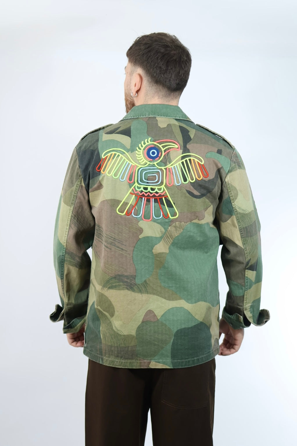 Overshirt camou aztechi 284 BERNA