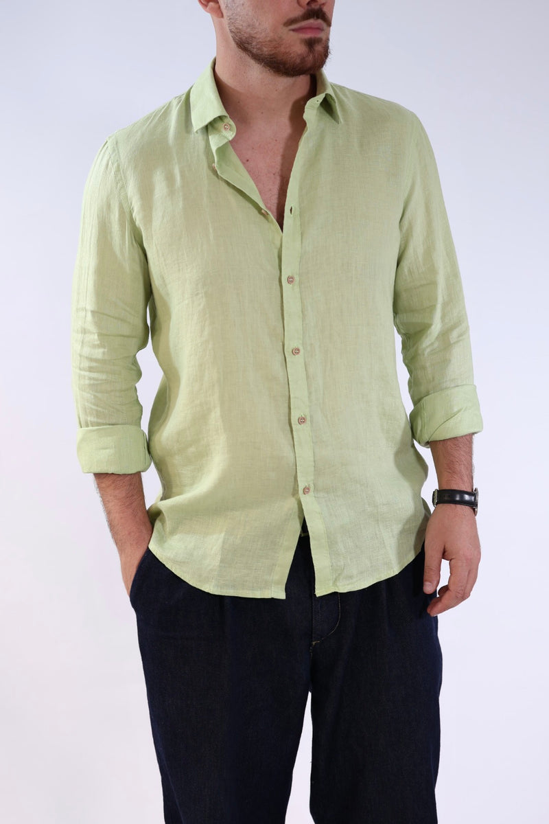 Camicia french puro lino lin22 WHY NOT BRAND