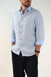 Camicia french puro lino  lin22 WHY NOT BRAND