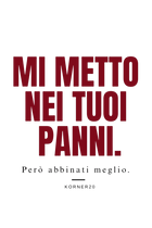 Felpa Mi metto nei tuoi panni girocollo KORNER20
