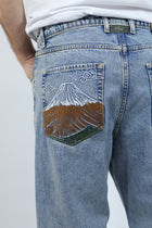 Jeans Cleveland wide RBE50 PONT