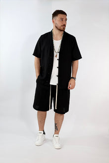 Completo camicia+bermuda 2231 BLACKSUNDAY