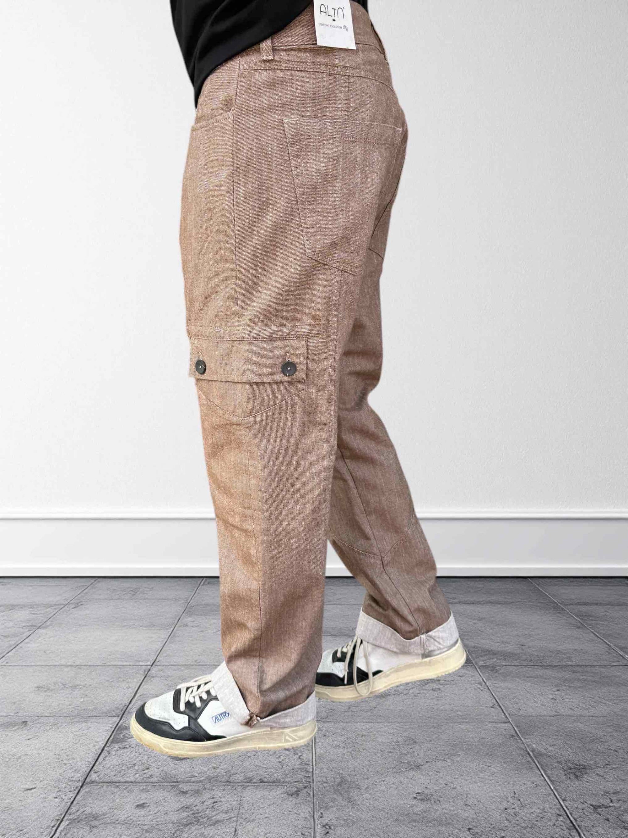 Pantalone tifone caffè ALTATENSIONE
