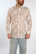 Camicia cotone sangallo sporcata 530 BL11